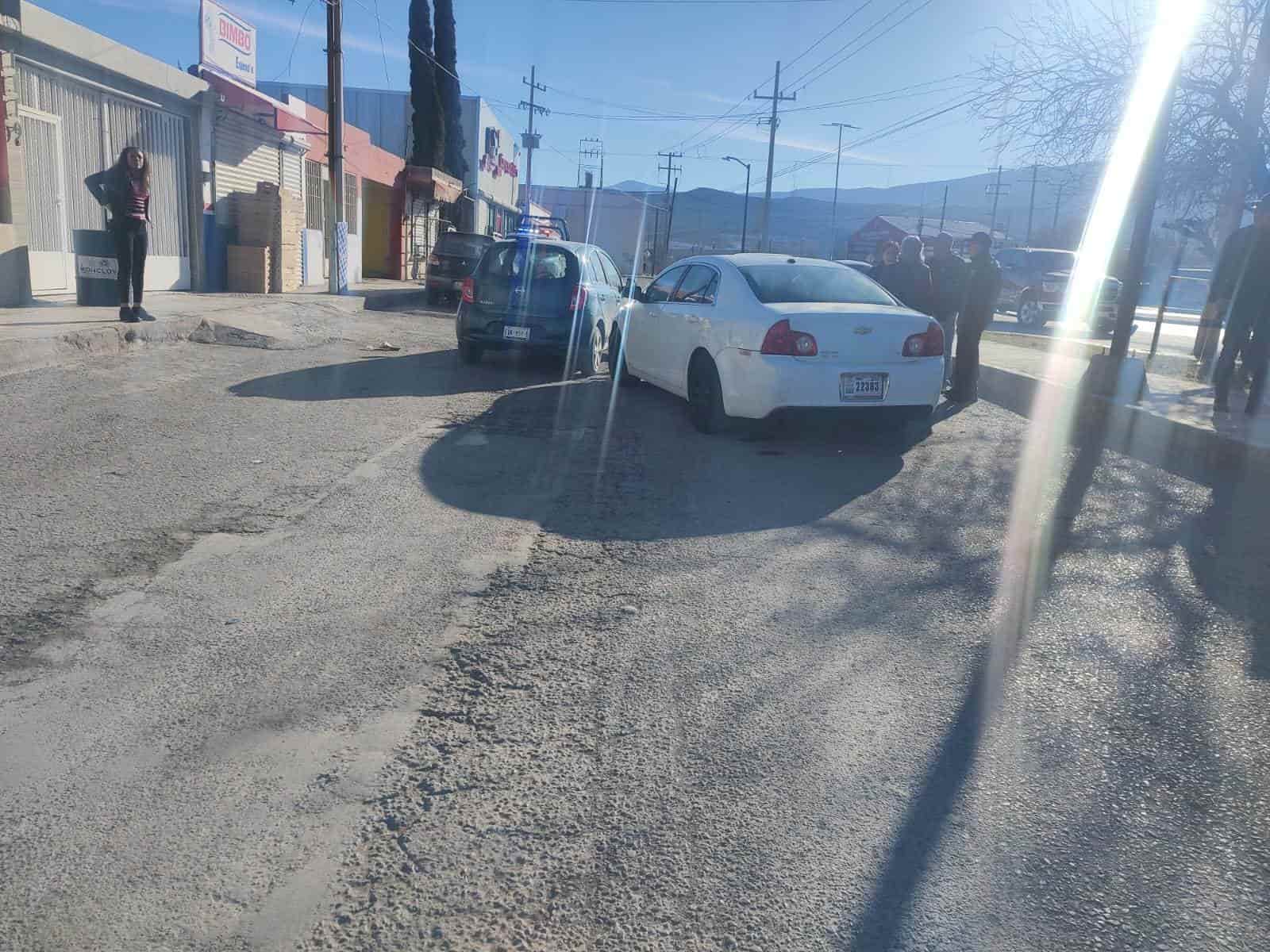 El accidente ocurrió en calles de la colonia Obrera Sur, Segundo Sector.