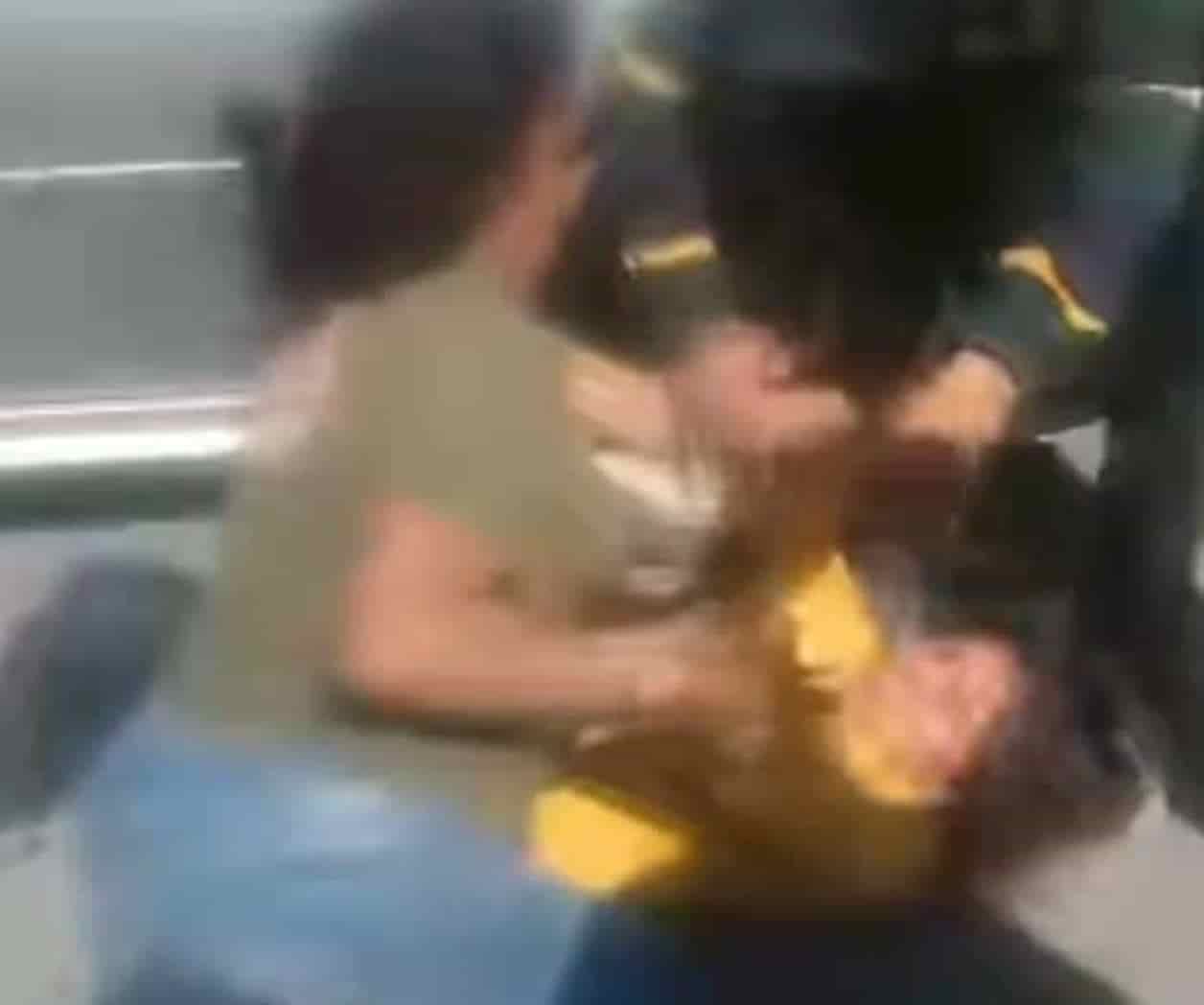 Zafarrancho en Castaños, madres de la secundaria Miguel Blanco arreglan conflicto a golpes
