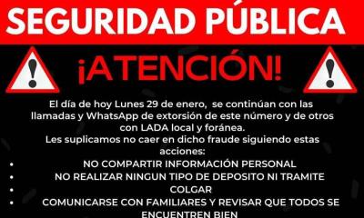¡CUIDADO! Registran olas de llamadas de EXTORSIÓN en Allende