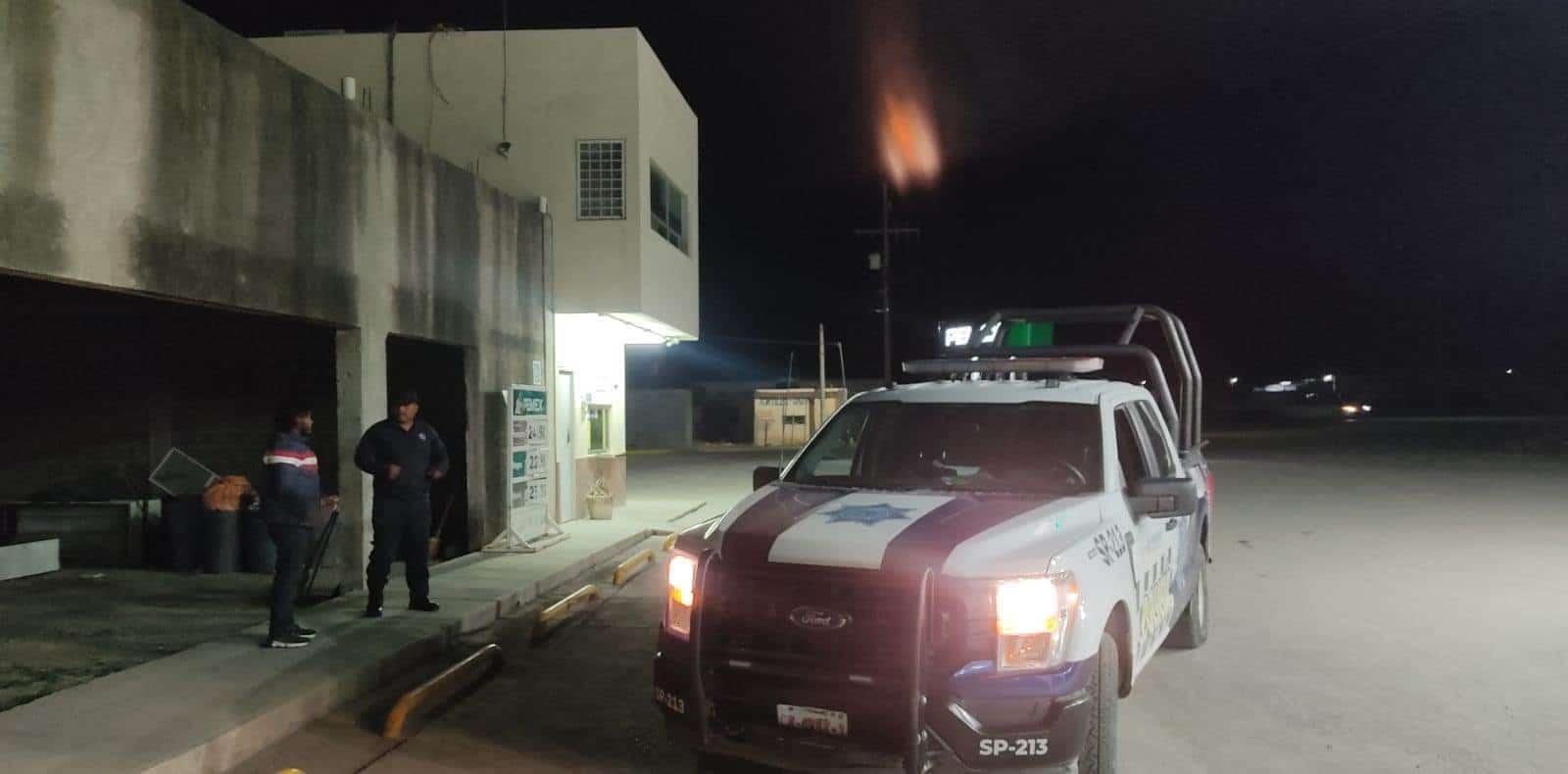 La Policía se movilizó ante el reporte de detonaciones de arma de fuego.
