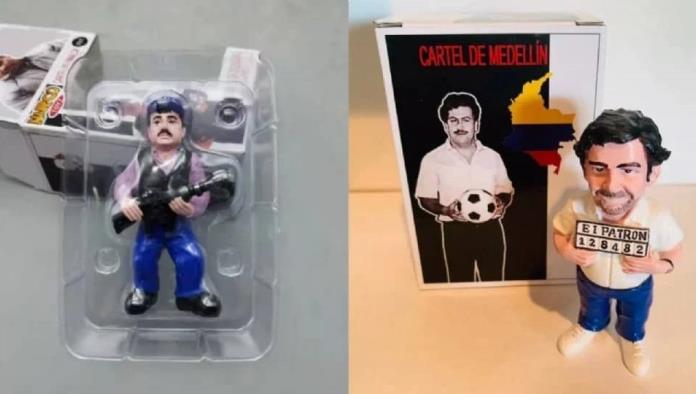 Lanzan a la venta muñecos chinos de El Chapo, Ovidio y Pablo Escobar