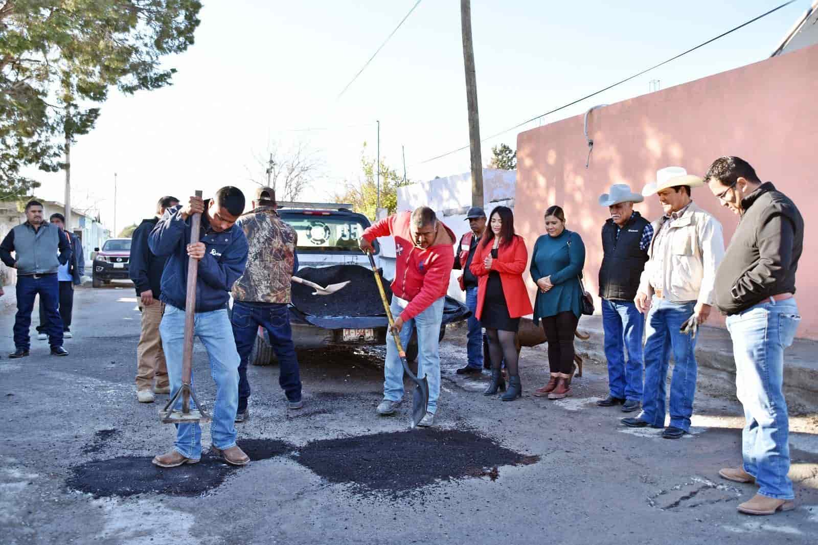 Inicia Ciénegas programa de bacheo