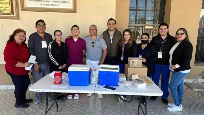 Realizan brigadas de VACUNACIÓN en las instalaciones del ayuntamiento de Allende