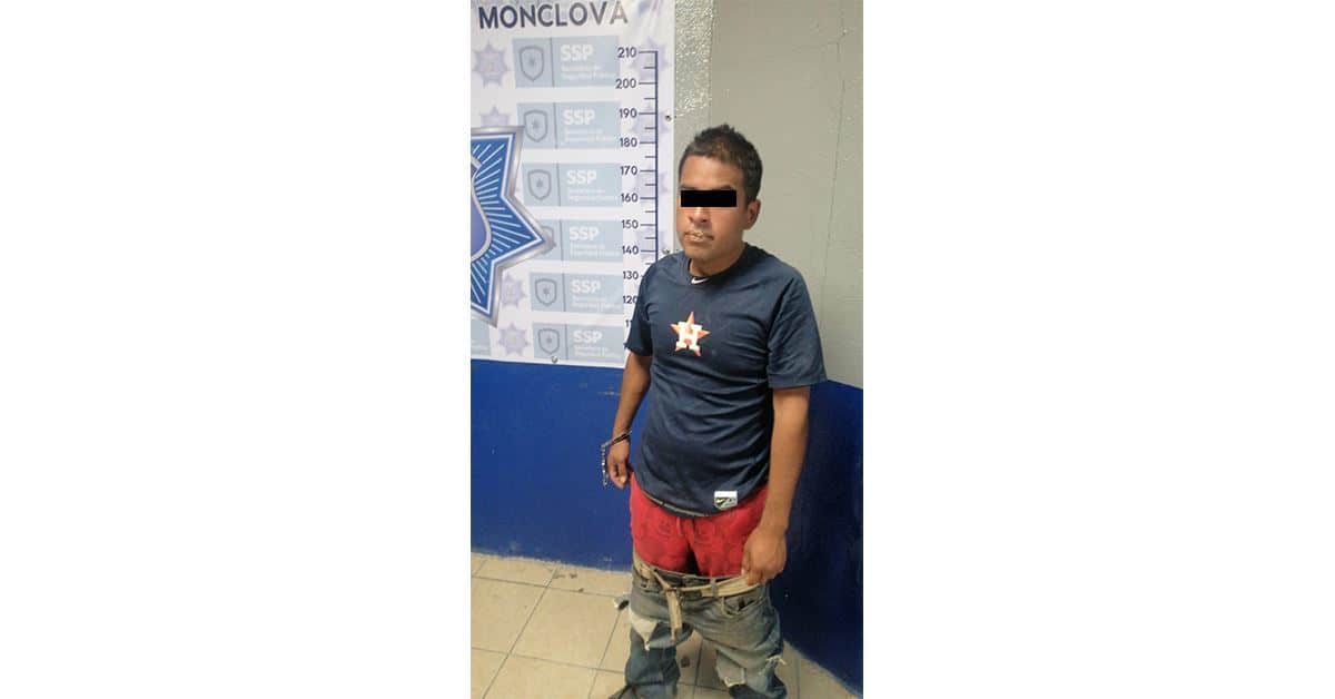 Arrestan a adicto