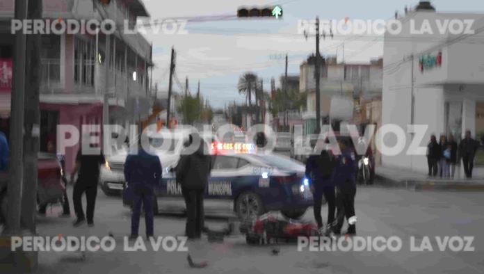 Muere menor tras choque de moto