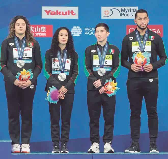 ¡México consigue plata en Campeonato Mundial de Deportes Acuáticos 2024!