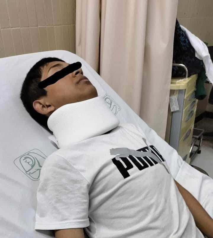 Lesionan a dos estudiantes en riña