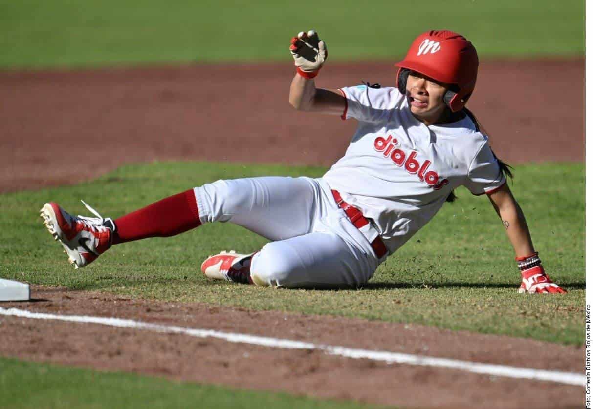Con una ofensiva encendida, Diablos Rojos Femenil derrotó 21-4 a las Bravas de León en la Liga Mexicana de Softbol.