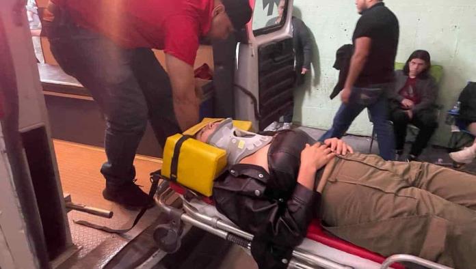 Choque en el Juárez deja dos lesionadas