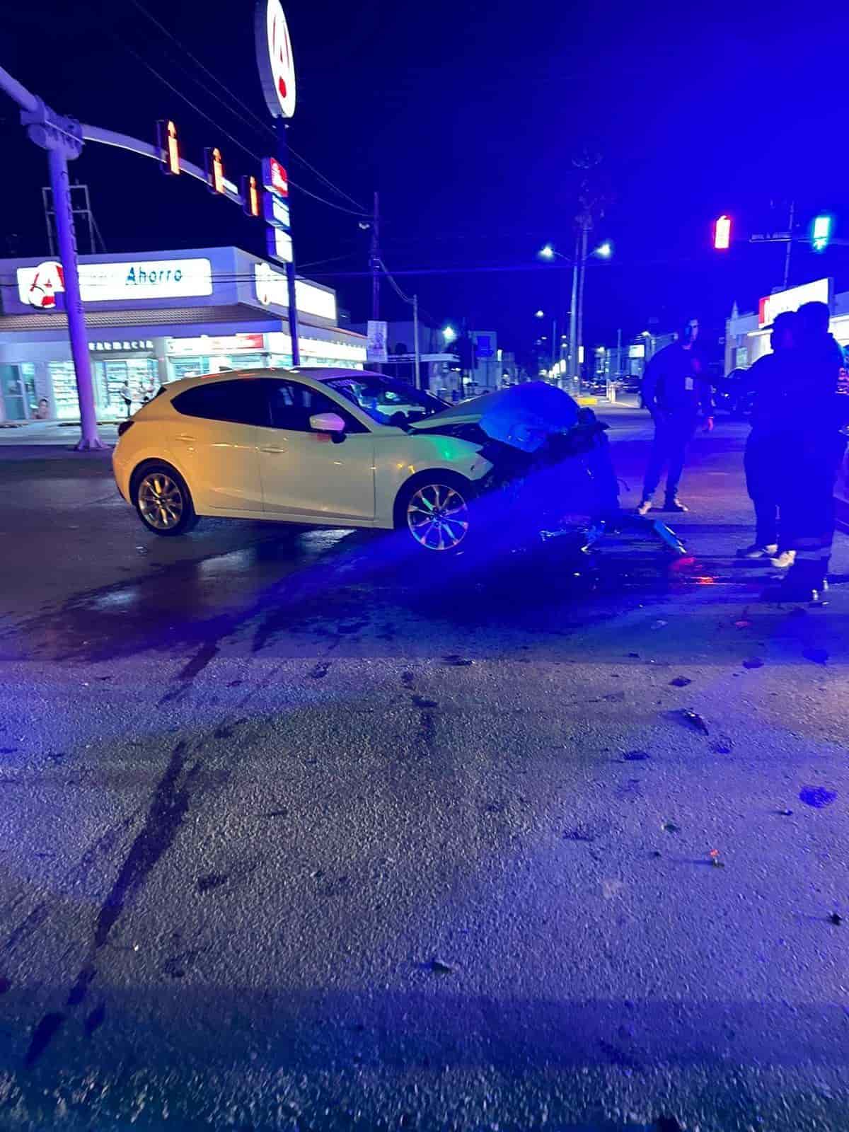 Choque en el Juárez deja dos lesionadas