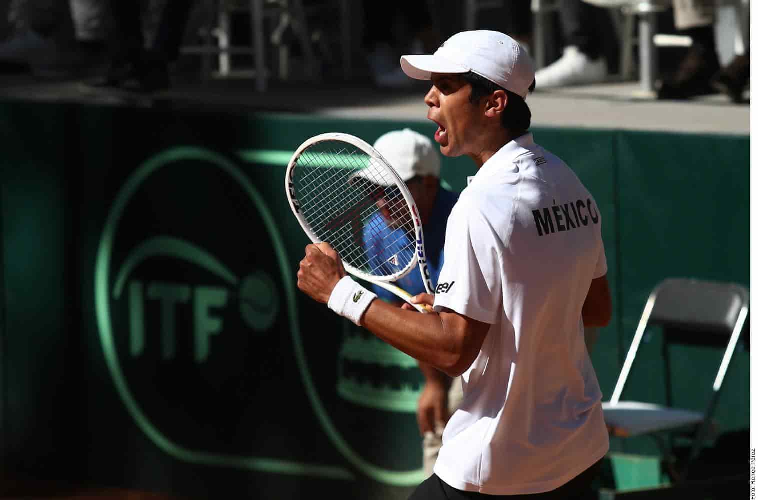 Rodrigo Pacheco se encargó de emparejar la serie de Copa Davis ante Dinamarca, al vencer a August Holmgren, en el Club Hacienda San Javier.
