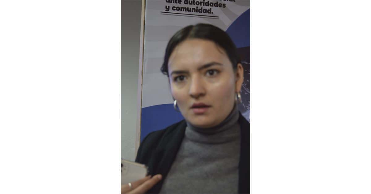 América Román, Coordinadora de Proyectos de la empresa creativa que hace el Plan de Desarrollo Urbano en Monclova.