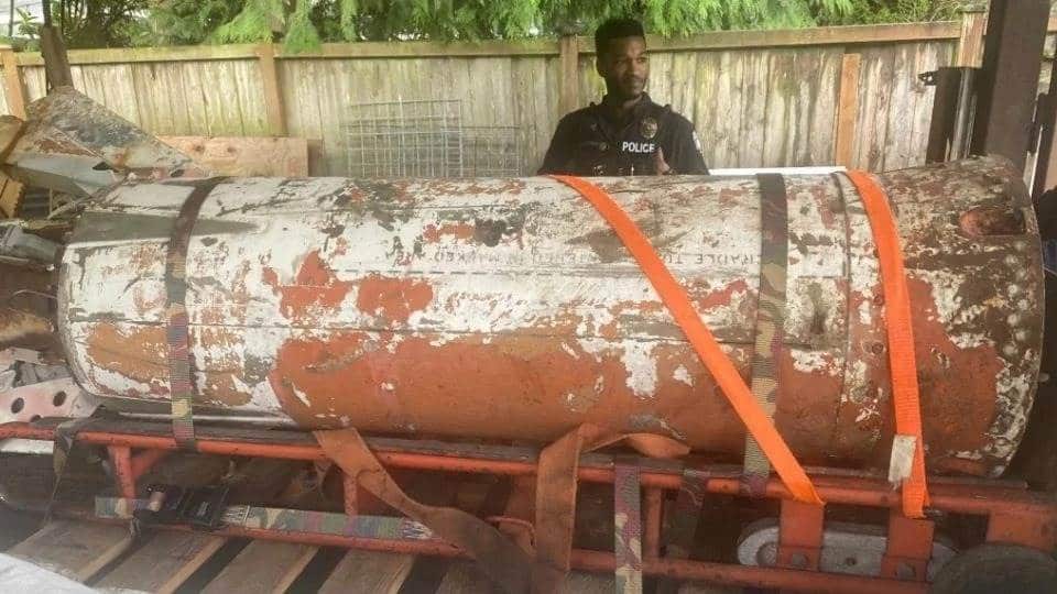 Hallan cohete de la Guerra Fría dentro de casa en Washington