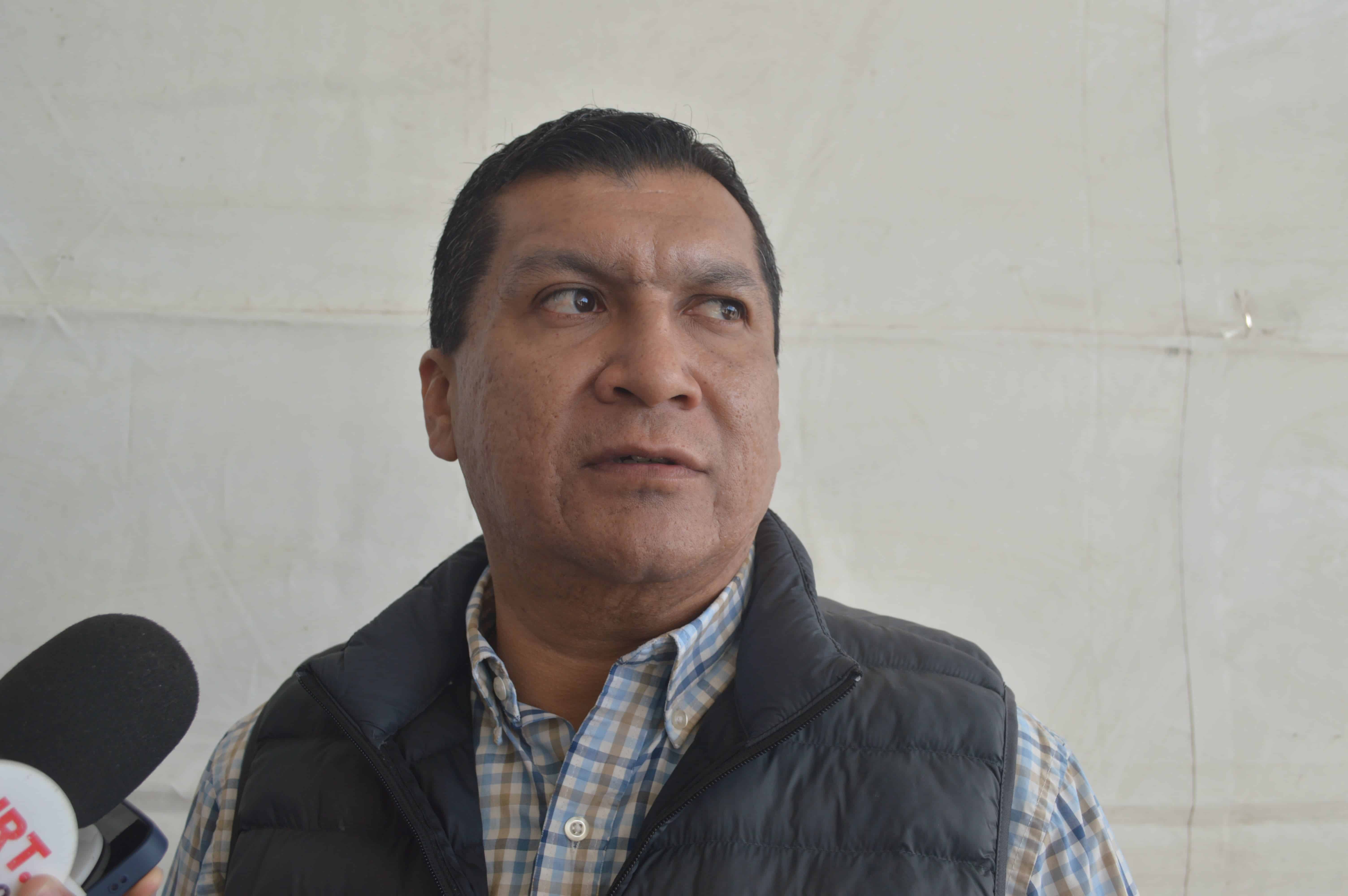 Delegado de la Fiscalía en la región centro, Rodrigo Chaires Zamora.