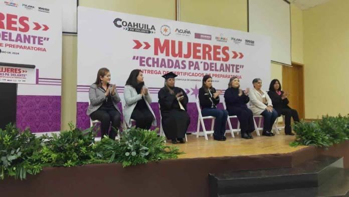 Avanzan 45 “Mujeres Echadas Pa’ Delante”