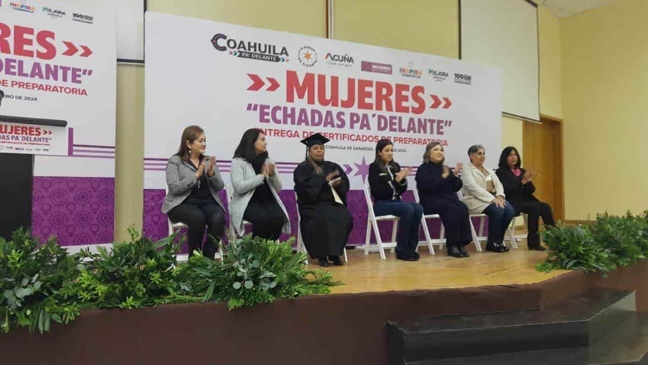 Avanzan 45 “Mujeres Echadas Pa’ Delante”