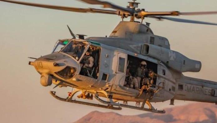 Helicóptero de los Marines de EU desaparece en California