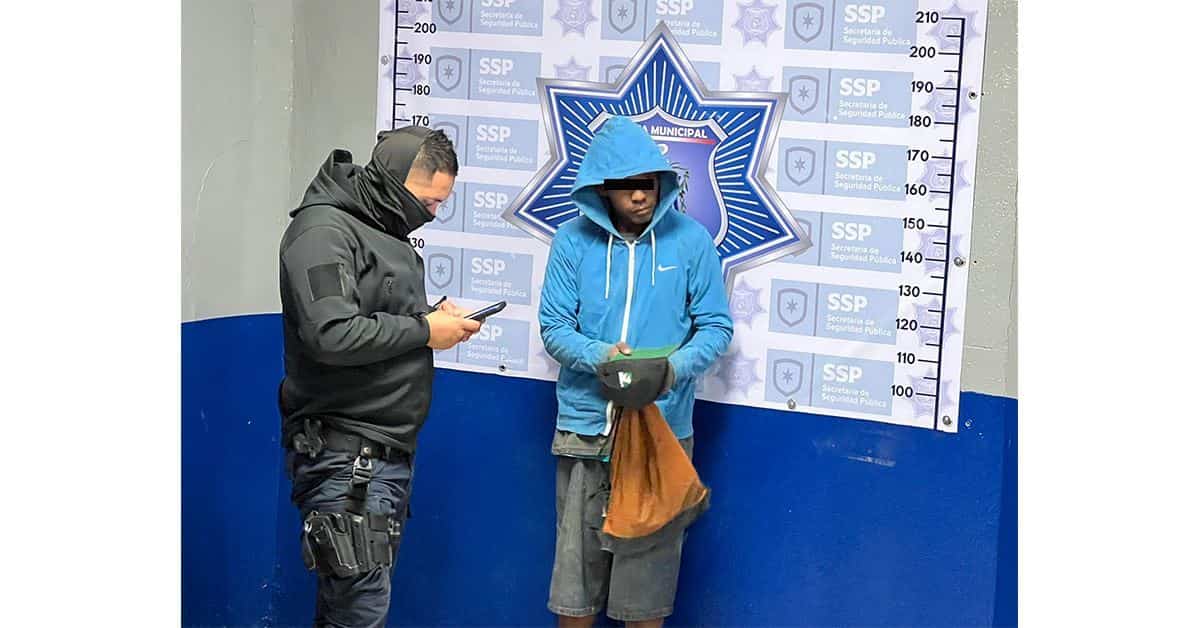 Misael García Contreras alteraba el orden en la colonia Colinas de Santiago.