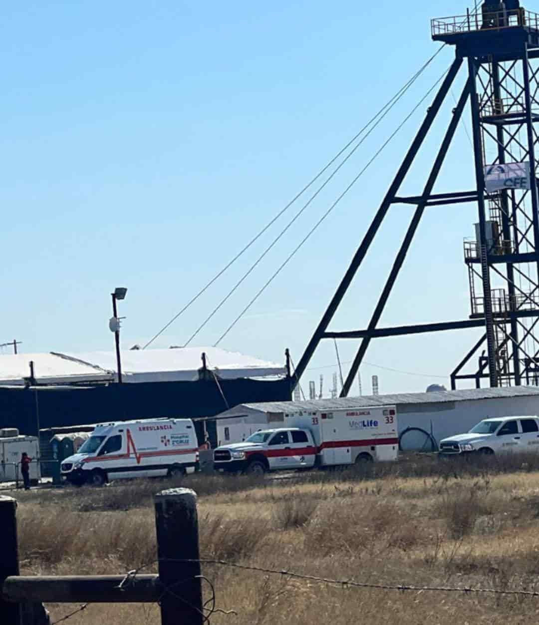 Minero resultó lesionado en Pasta de Conchos