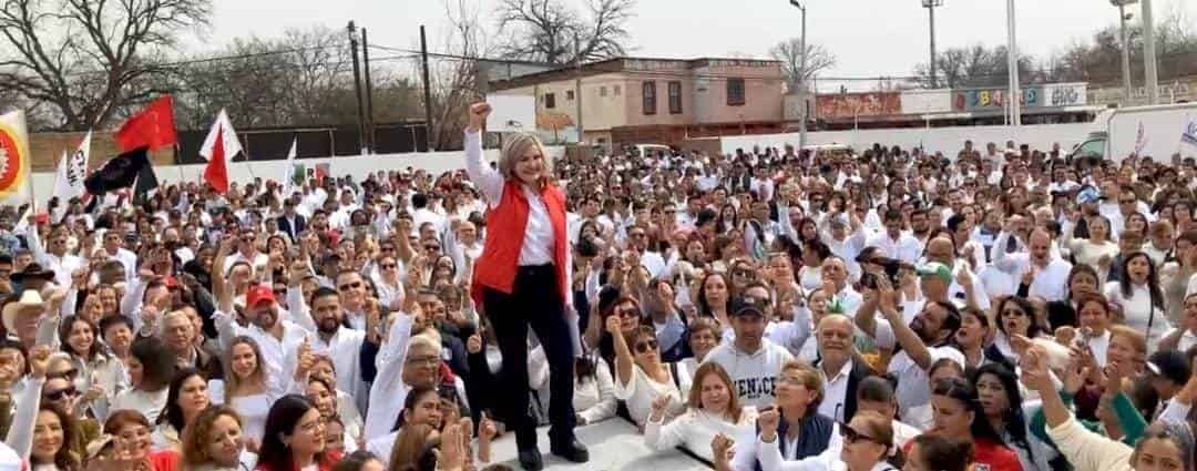 Norma Treviño se registra como aspirante a precandidata por la presidencia de la ciudad