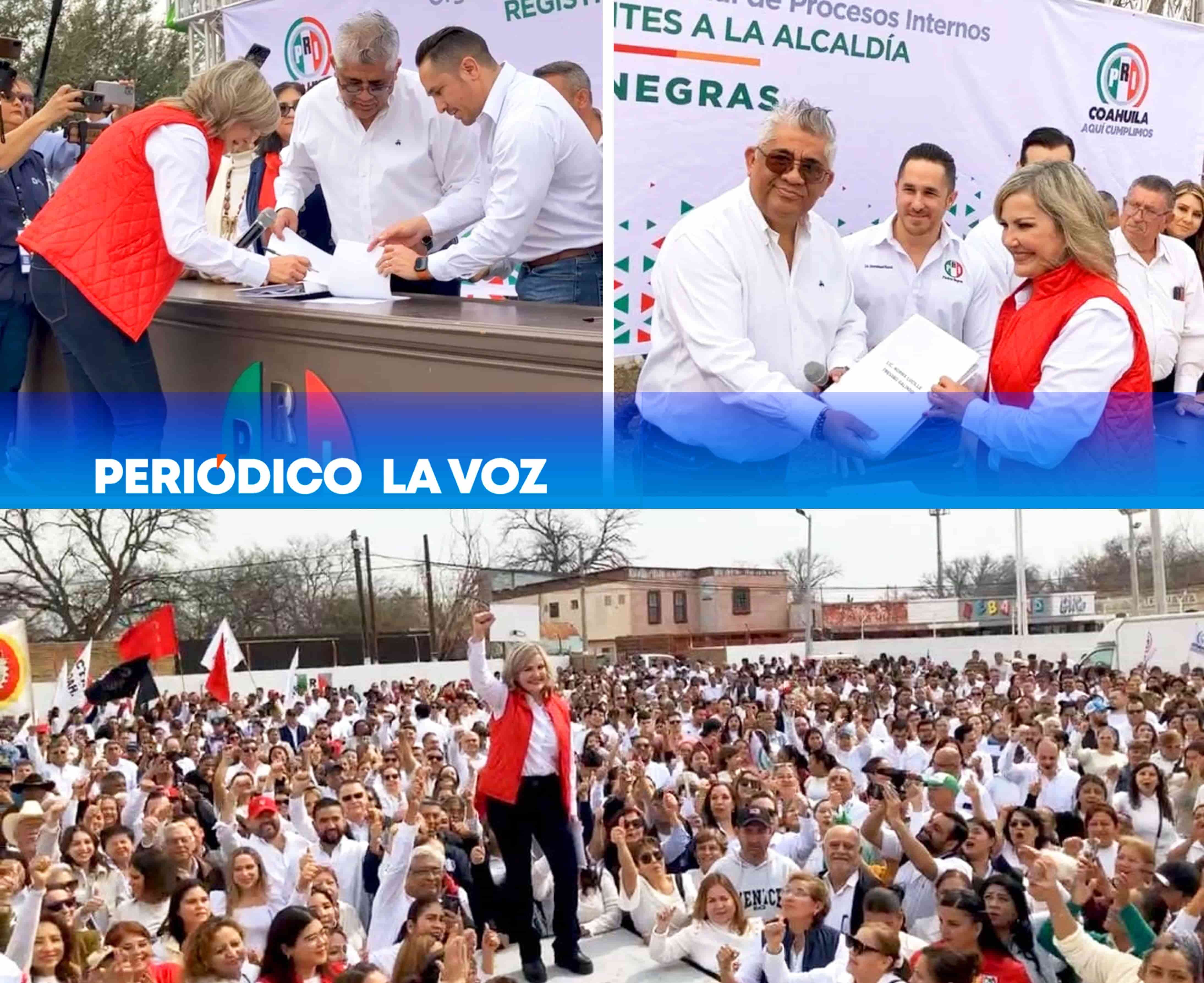 Norma Treviño se registra como aspirante a precandidata por la presidencia de la ciudad