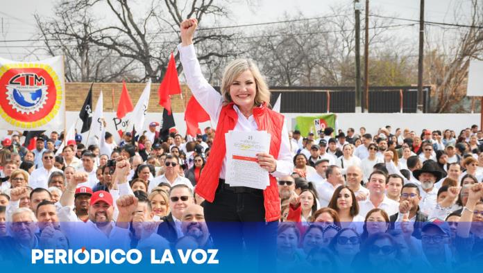 Norma Treviño se registra como aspirante a precandidata por la presidencia de la ciudad