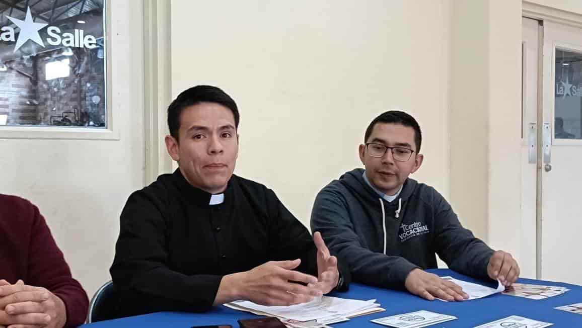 Los jóvenes se reunieron en el Colegio La Salle donde realizaron actividades del Maratón Mariano.