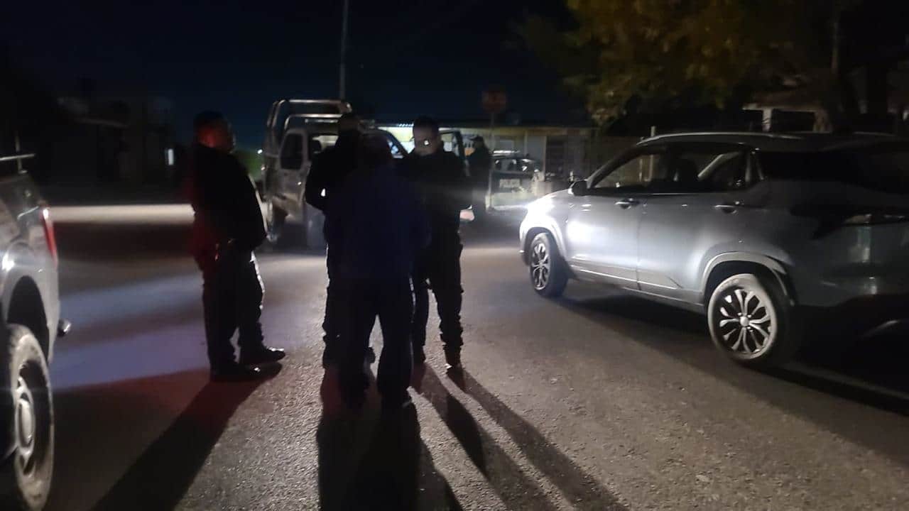 Elementos de la Policía Municipal atendieron el reporte de robo.