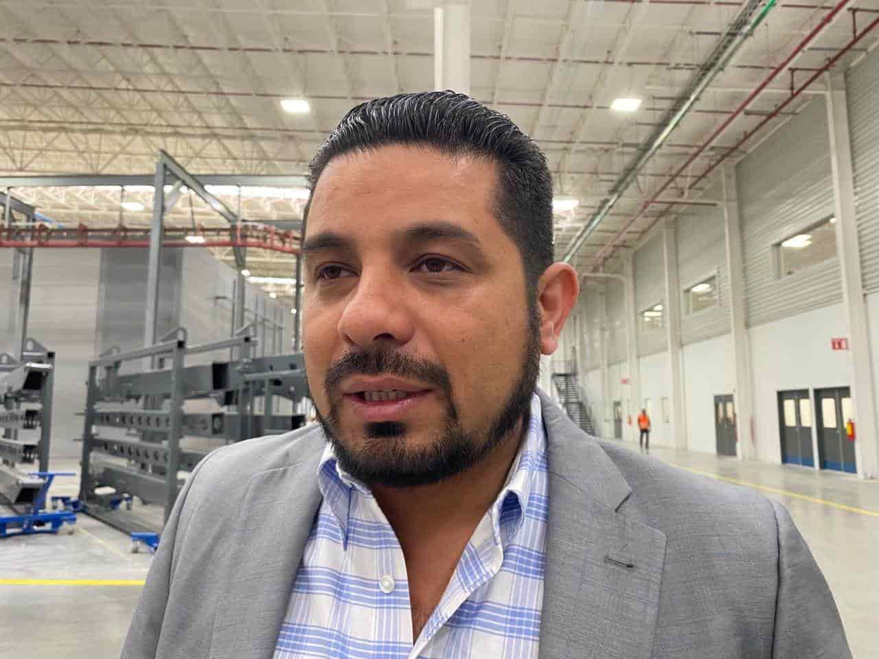 El Secretario de Desarrollo Rural en Ramos Arizpe, José Humberto García Zertuche.