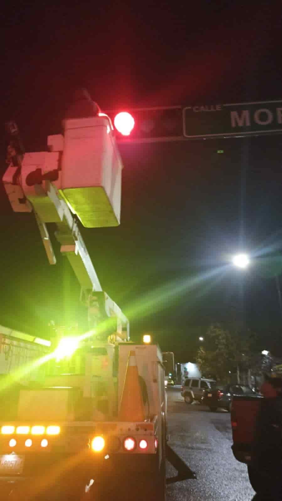 Fallan alrededor de 16 semáforos