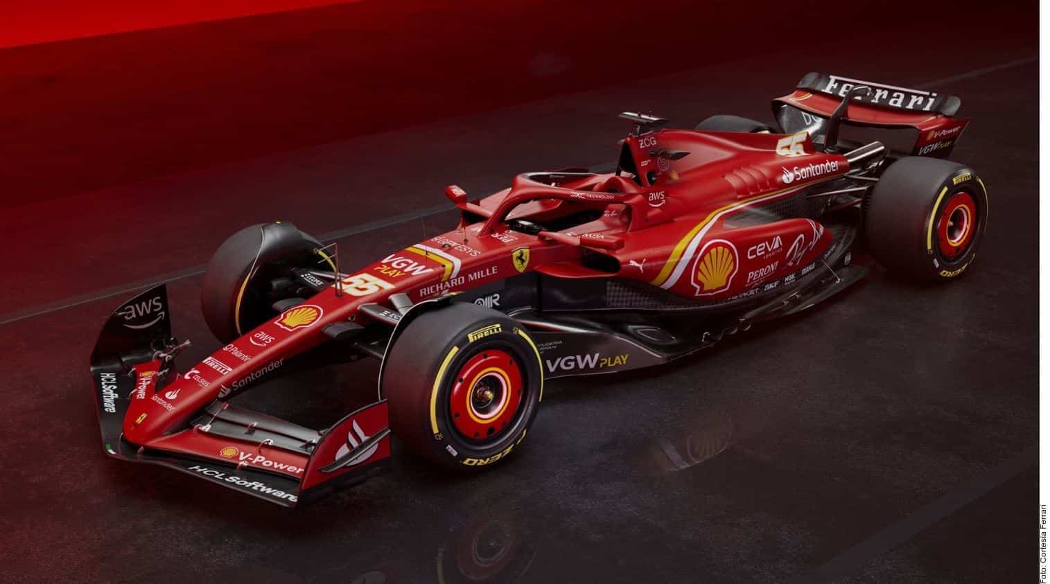 Presenta Ferrari el SF-24, su nuevo retador en F1 