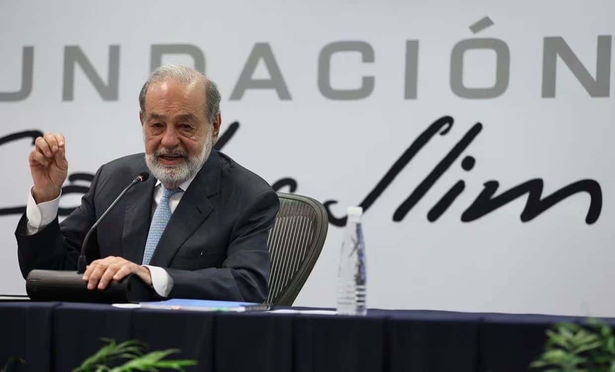 Carlos Slim declara que Telmex está en números rojos desde hace 10 años