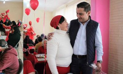 Festeja DIF Allende a adultos mayores por día de San Valentín
