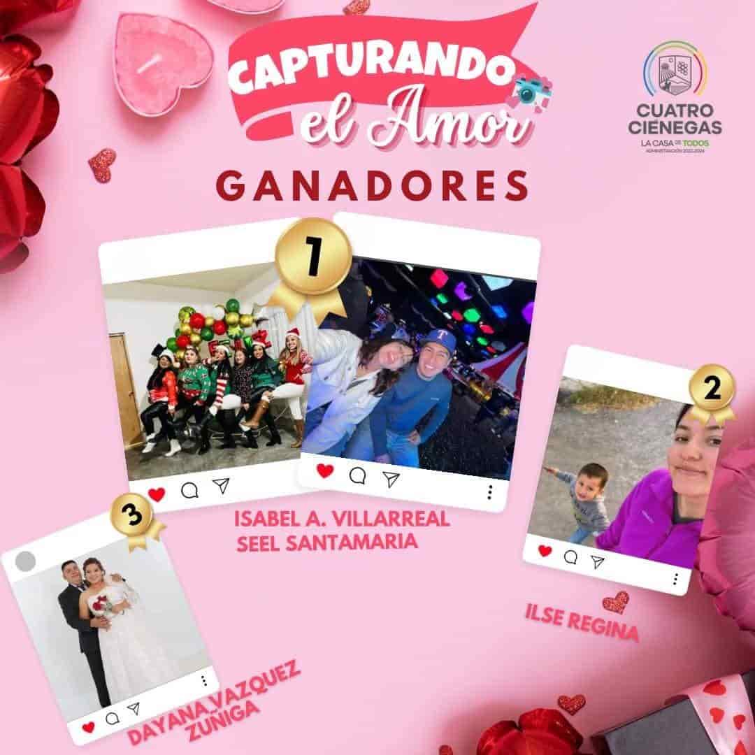Premian a ganadores de  “Capturando el Amor”