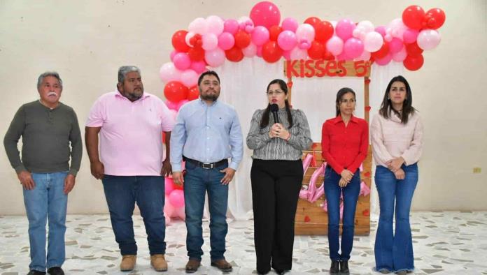 ¡BONITO AMOR! Realizan festejos de San Valentín en el DIF de Nava