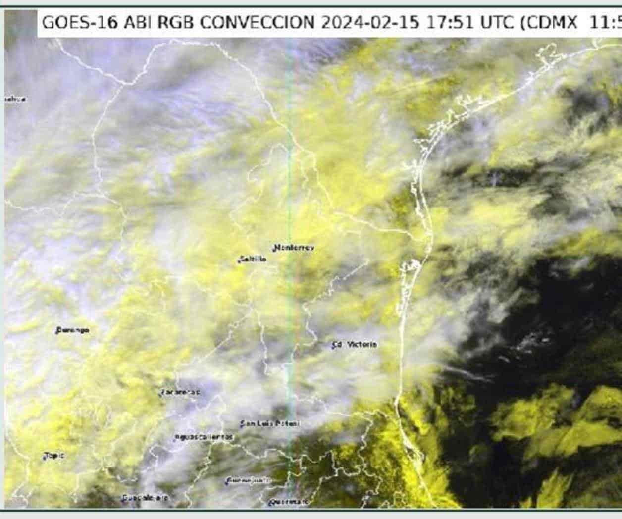 Llegan las lluvias, frente frío y corriente de chorro dejará lluviosos fin de semana