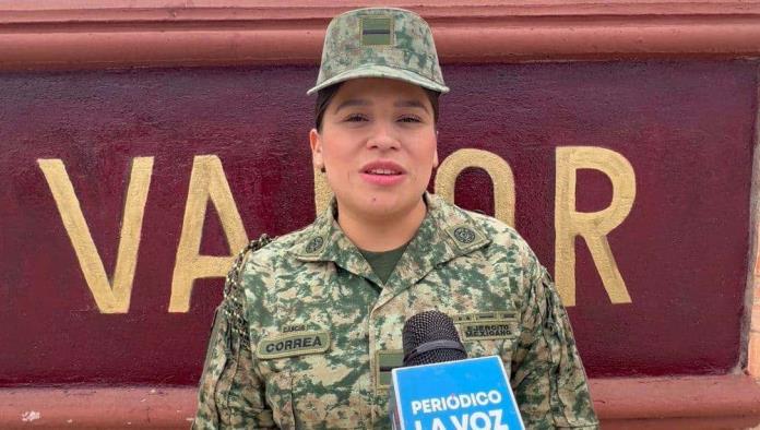Reconocen a la Mujer Mexicana en el Ejército