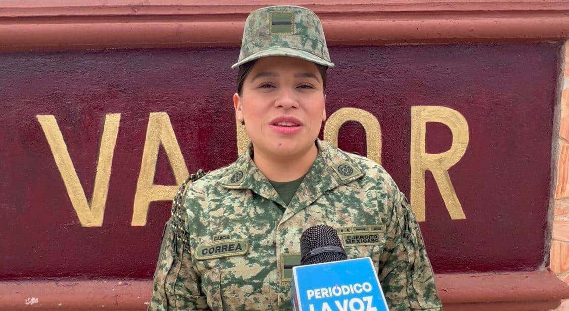 Reconocen a la Mujer Mexicana en el Ejército