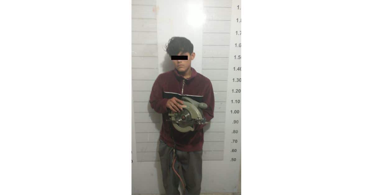Cristian de Jesús “N”, fue turnado al Ministerio Público.
