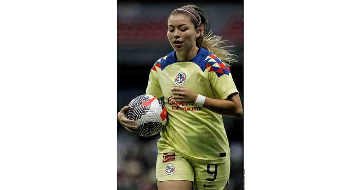 Katty Martínez marca cuatro goles con el América Femenil 