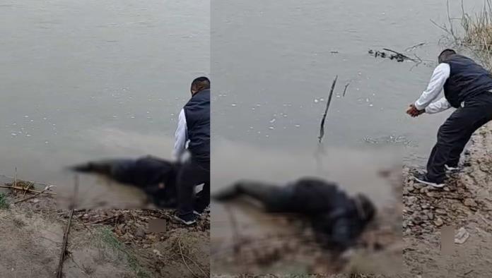 Localizan el cuerpo de una mujer flotando en el río Bravo