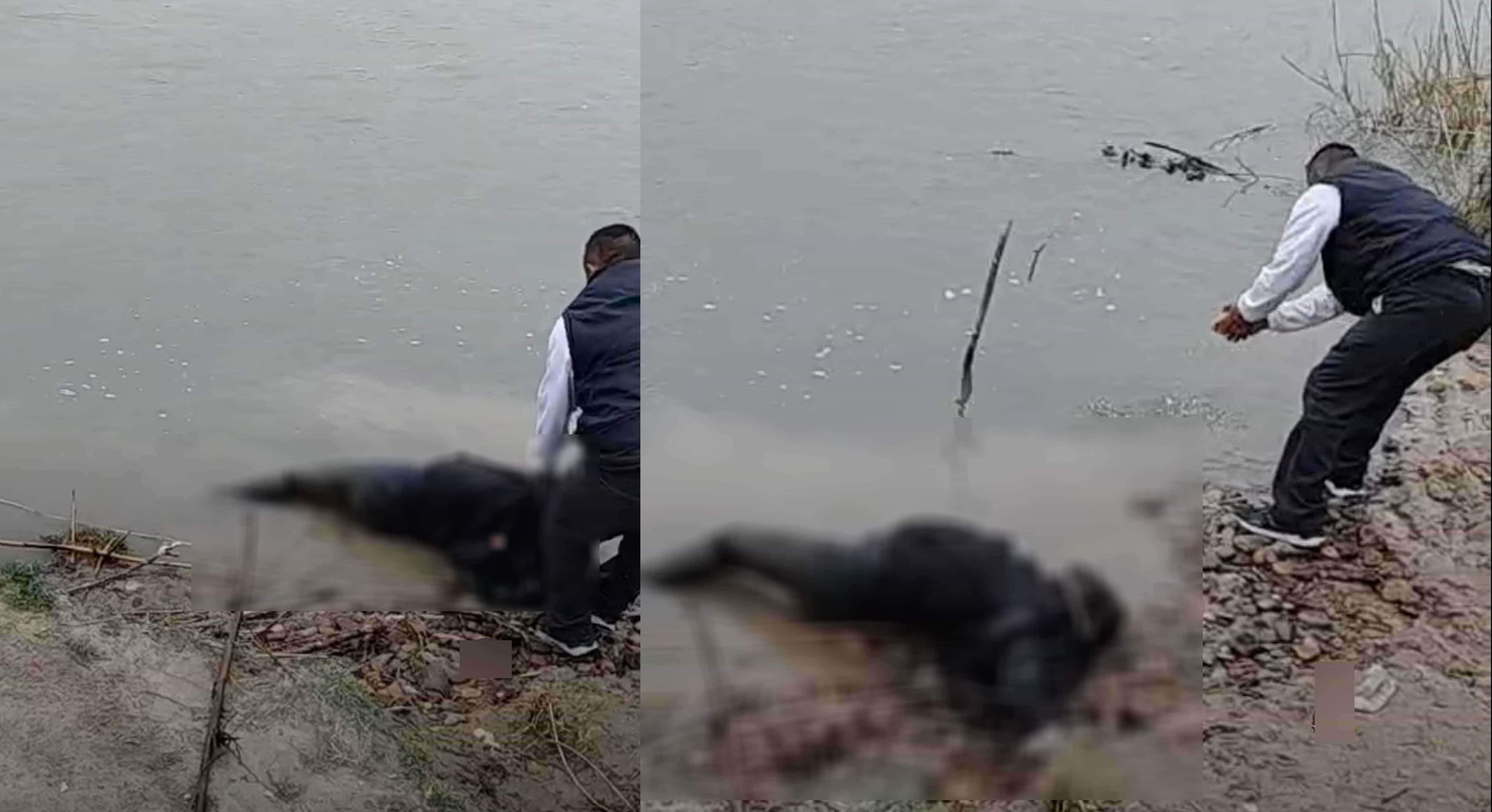 Localizan el cuerpo de una mujer flotando en el río Bravo