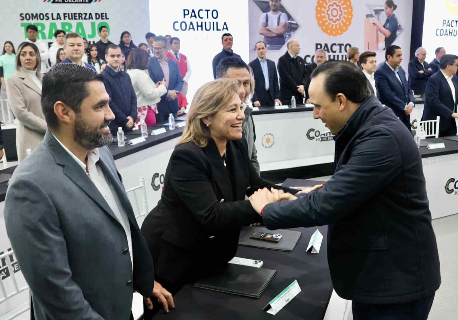 Firma Diana el Pacto Coahuila