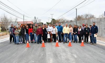 Realizan pavimentación de la calle Lorenzo Cantú en la delegación Venustiano Carranza
