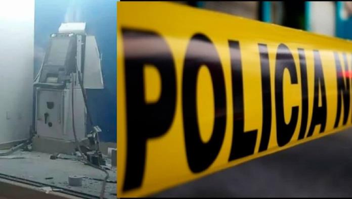 Criminales detonaron un cajero en Hidalgo; Es el segundo caso en el mes