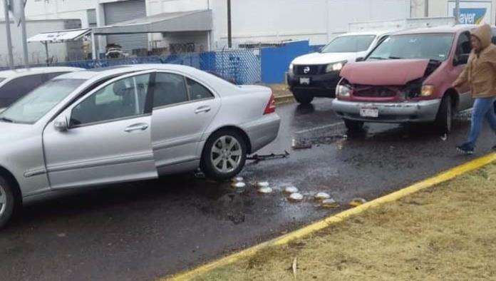 Aumentan accidentes por causa de la lluvia