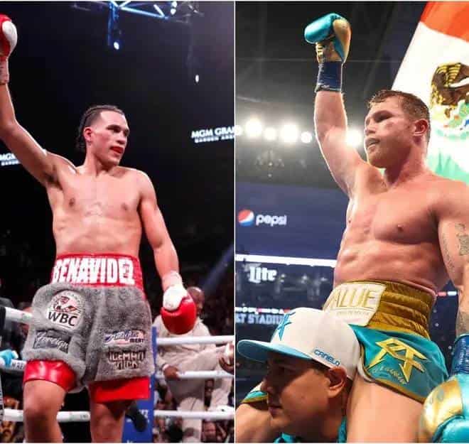 David Benavidez será retador mandatorio del Canelo Álvarez.