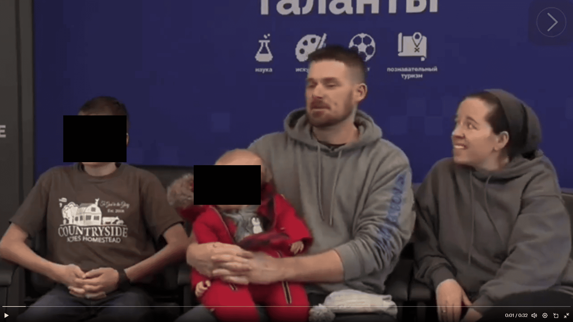 Familia conservadora se muda a Rusia,;Ahora no tiene dinero y podrían ser encarcelados