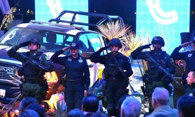 Beto Villarreal presente en evento de seguridad