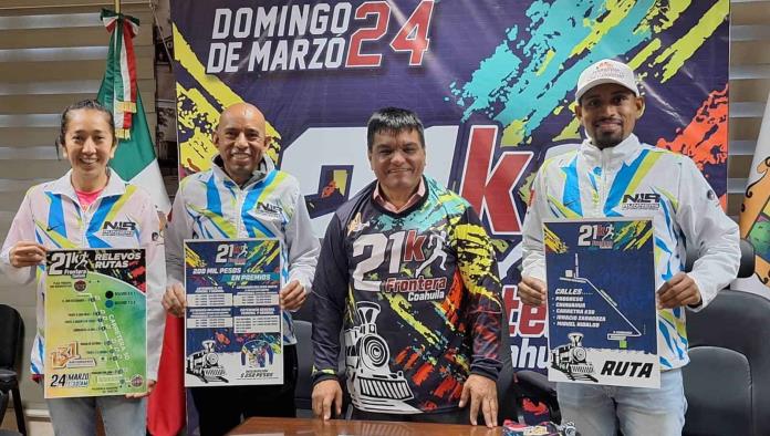 Preparan 21K en Frontera